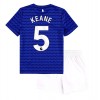 Dječji Nogometni Dres Everton Michael Keane #5 Domaci 2025-26 Kratak Rukav (+ Kratke hlače)